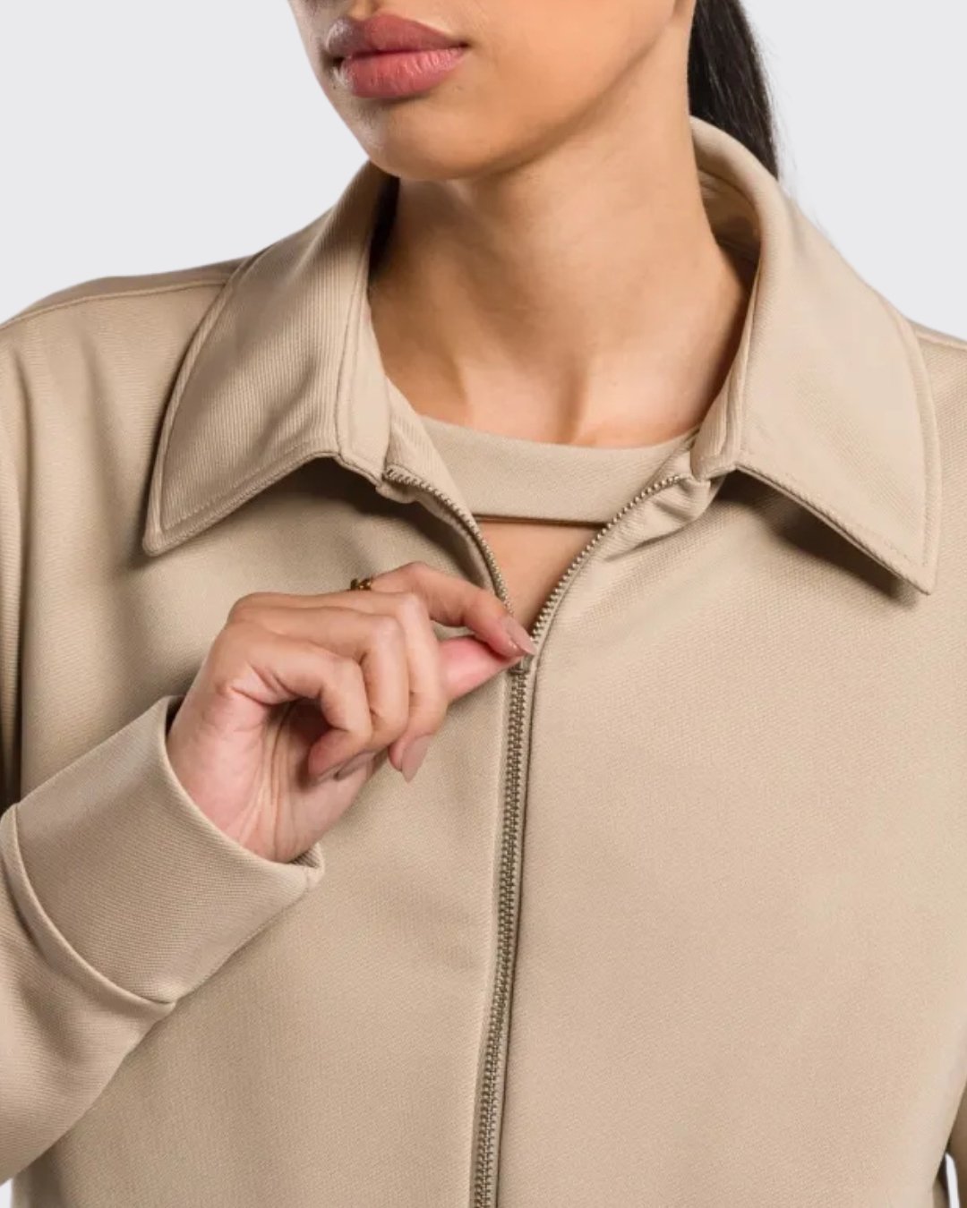 Chamarra Classic Beige 383